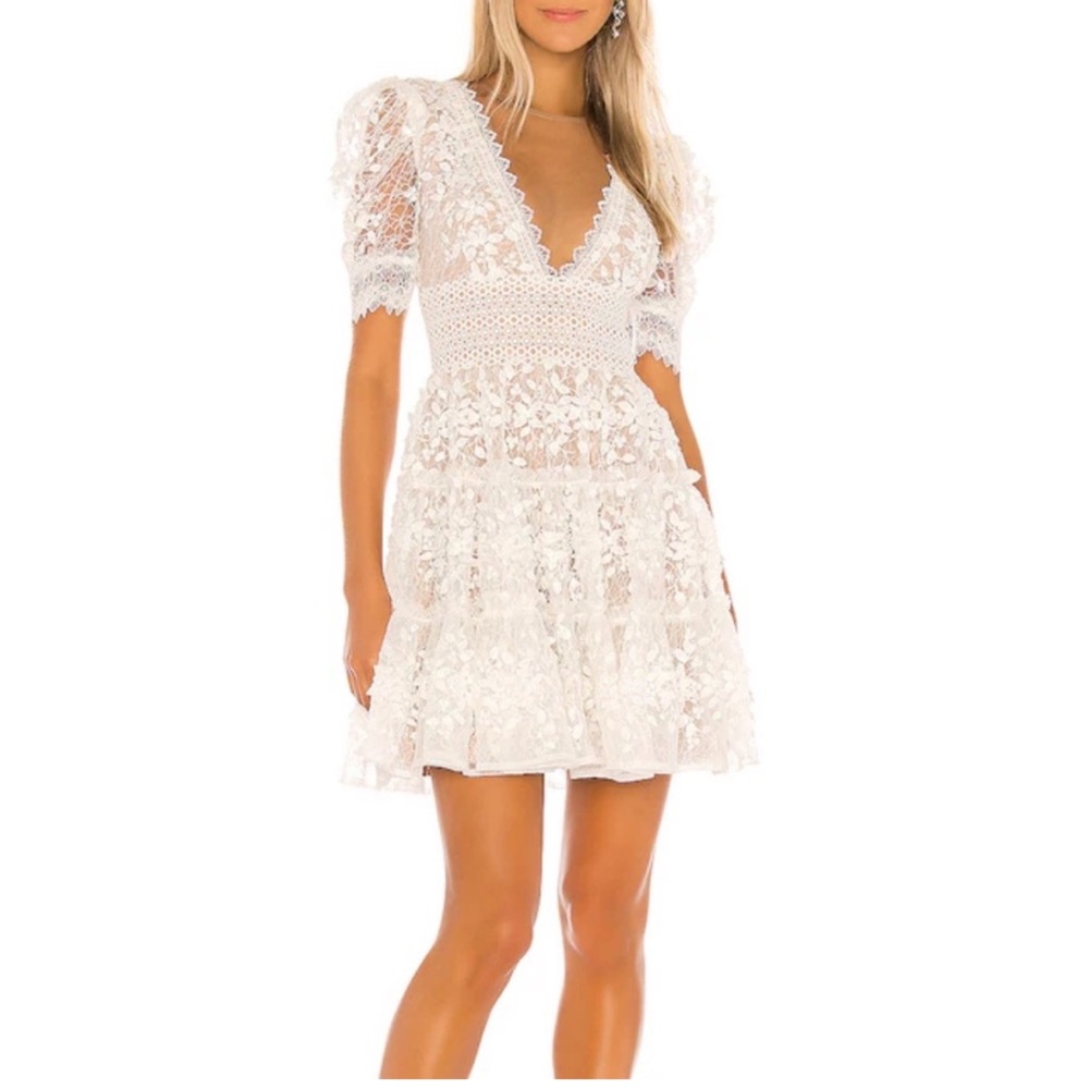 Megan Mini Dress in Blanc
Bronx and Banco